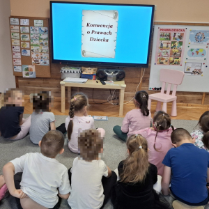 Międzynarodowy Dzień Praw Dziecka w grupie "Stokrotki".