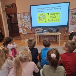 Dzień życzliwości i pozdrowień w grupie "Stokrotki"