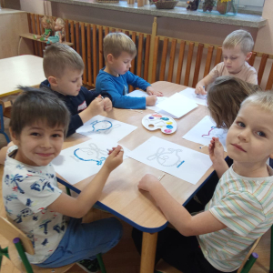 Malowanie patyczkami