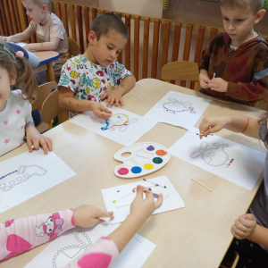 Malowanie patyczkami