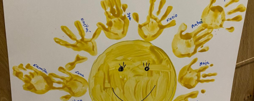 Dzień Życzliwości i Pozdrowień w grupie "Serduszek" 