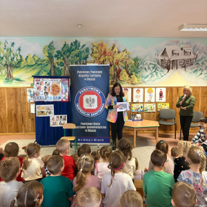 Prelekcja przedstawicieli PSSE z Olkusza nt. "Zdrowia i higieny".