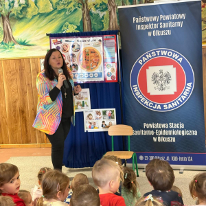 Prelekcja przedstawicieli PSSE z Olkusza nt. "Zdrowia i higieny".