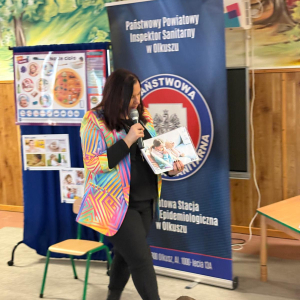 Prelekcja przedstawicieli PSSE z Olkusza nt. "Zdrowia i higieny".