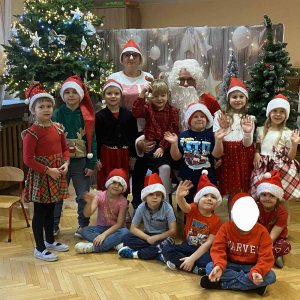 Spotkanie "Biedronek" z Mikołajem.