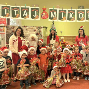 Spotkanie "Serduszek" z Mikołajem.