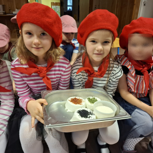 Zajęcia z cyklu "Świat na talerzu-Francja".