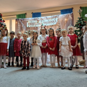 Konkursu Piosenki Przedszkolnej „Piosenka Świąteczna” 