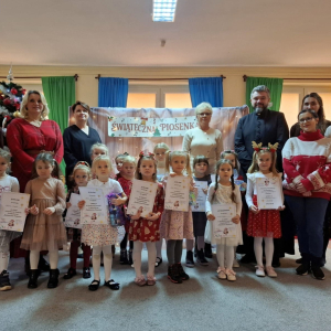 Konkursu Piosenki Przedszkolnej „Piosenka Świąteczna” 