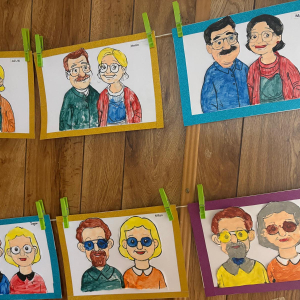 "Portret babci i dziadka"